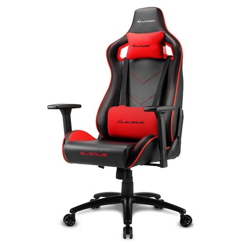 Sharkoon Elbrus 2 Gaming Chair schwarz/rot Gamingstuhl Gamer Chair