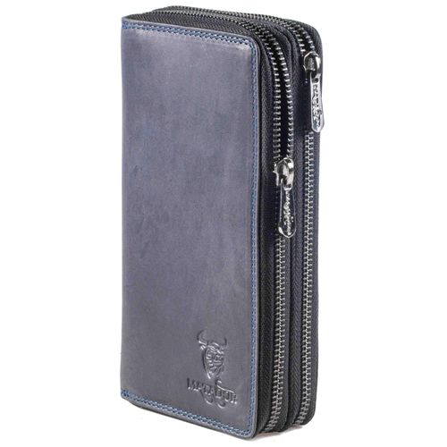 MATADOR | MADRID 2.0 | XXL Portemonnaie Damen Herren Navy Blau
