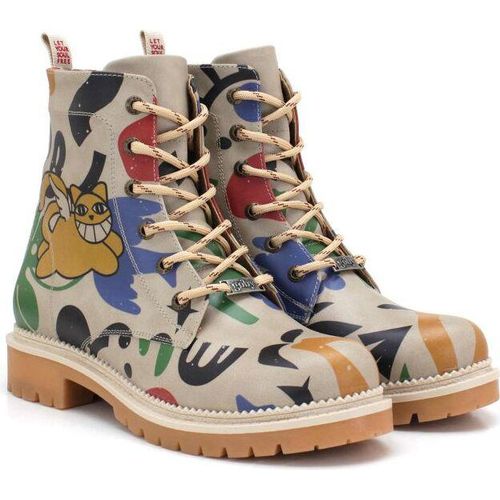 Damenschuhe Goby Stiefelette zum Schnüren NJR157 37