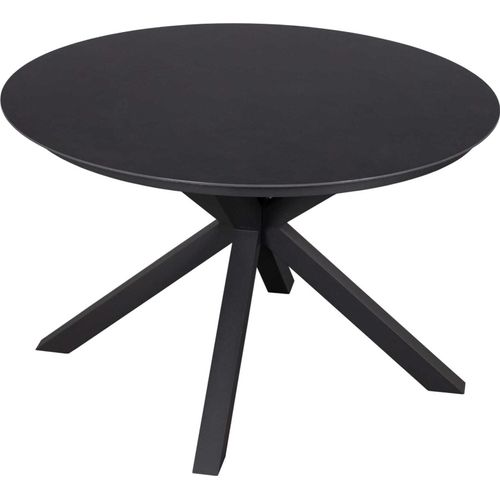 Tisch Malaga 120cm rund dark grey Aluminium