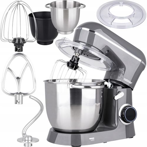 Planeten-Küchenmaschine Zelmer Multifunktionsmixer 3 Rührwerke 5L 1300W