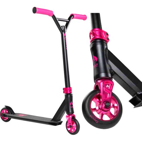 Chilli Pro 3000 Klein Kinder Stunt-Scooter H=72cm Pink/Schwarz
