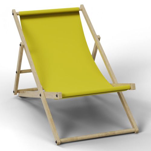 Liegestuhl Gelb Liege Stuhl Strand Strandliege Sonnenliege Gartenliege Klappstuhl Lounge Chill 5 Stück
