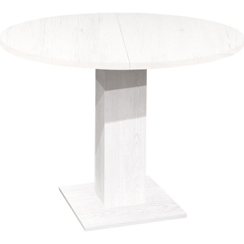 Säulen-Esstisch ></noscript>Tap< (ausziehbar bis 130cm) in pino aurelio - 90(130)x76x90cm (BxHxT)