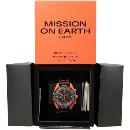 Omega x Swatch Moonswatch Mission on Earth l Lava