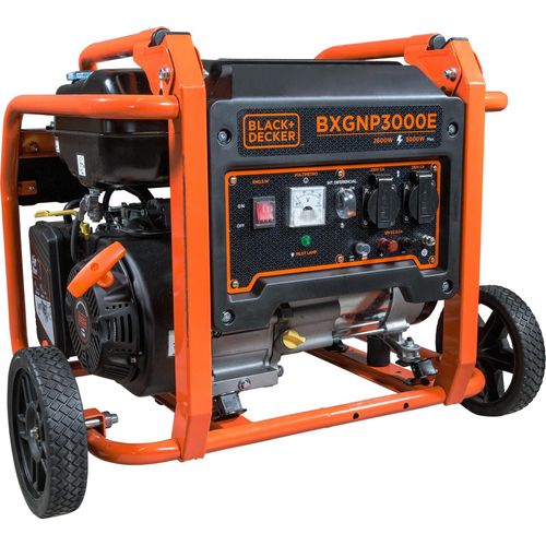 Black + Decker 3000 W Benzin BXGNP3000E AVR Stromerzeuger