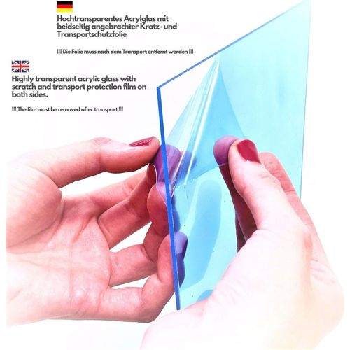 Bilderrahmen Antik Massivholz 'FLORENZ' Shabby Chic Vintage Barock | BRAUN | CLAMARO, Größe:120x35 Image