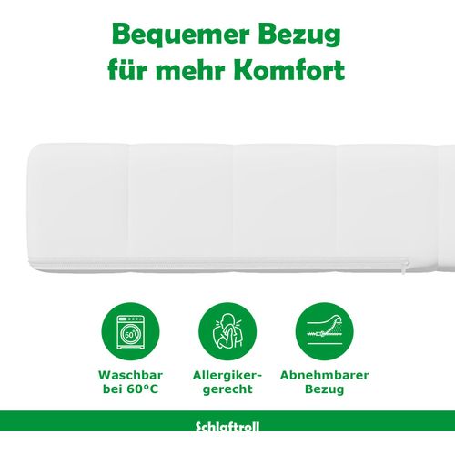 Komfortschaummatratze 200 x 200 | Kinderfreundlicher Komfort