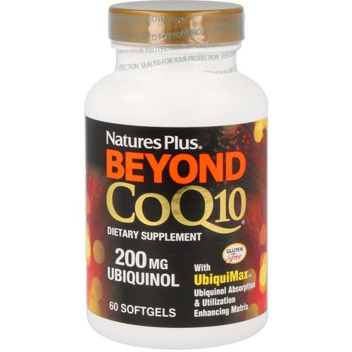 Natures Plus Beyond COQ10 200 mg- 60 Softgels