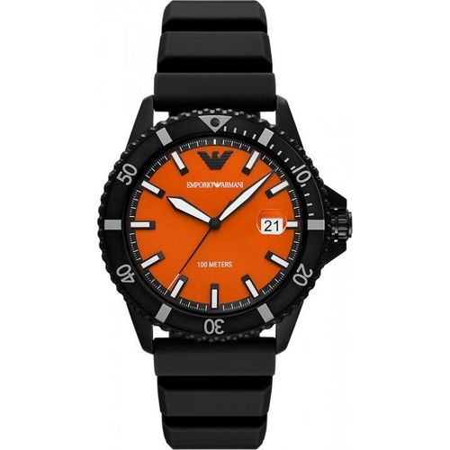 Herrenuhr EMPORIO ARMANI AR11684, orange Sportuhr.