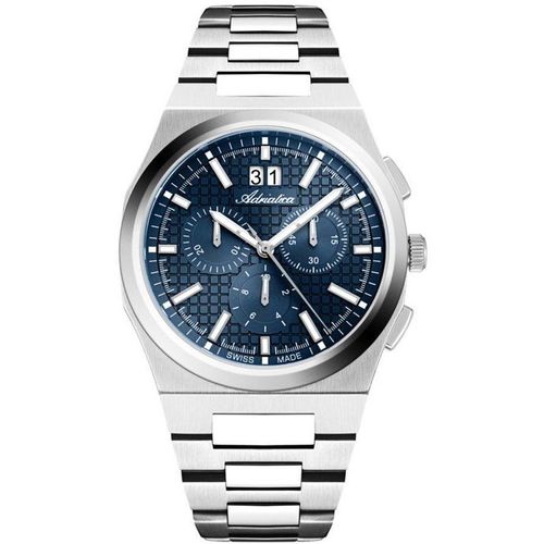 NEUE ORIGINAL ADRIATICA Herrenuhr A8326.5115CH Silberarmband