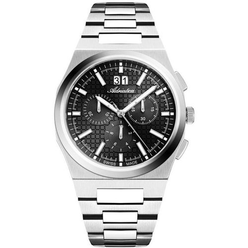 NEUE ORIGINAL ADRIATICA Herrenuhr A8326.5114CH Silberarmband
