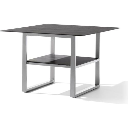 Gartentisch >Lounge< in Beton dunkel, graphit - 105x67x105 (BxHxT)