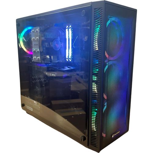 Gaming PC-System AMD Ryzen5 5600X 16GB RAM nVidia RTX3050 2TB SSD Windows 11 Pro