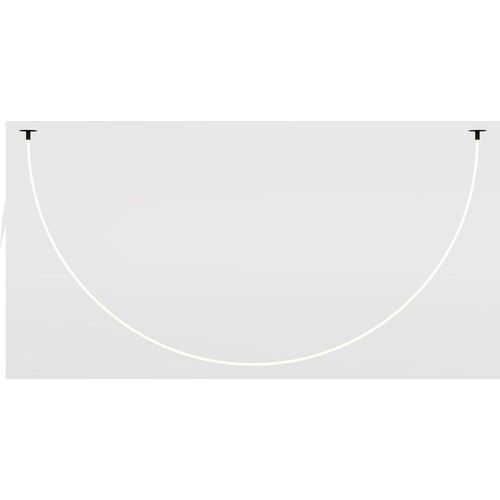 LED Pendelleuchte Aluminium Schwarz Weiß 3000 K warmweißes Licht 2200 lm Modern Hängeleuchte