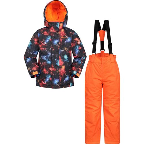 Mountain Warehouse - Kinder Skijacke und Hosen, Cosmic MW3655 (140) (Pechschwarz)