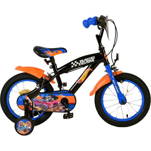 VOLARE Kinderfahrrad Hot Wheels 14 Zoll, ohne Rücktrittbremse