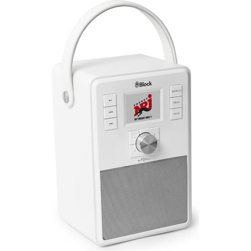 Block eMotion weiß Bluetoothlautsprecher