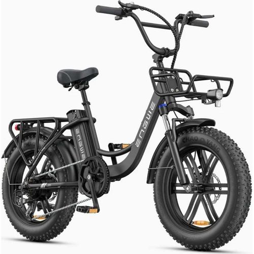 E-Bike ENGWE L20 Boost - Motor 250W Akku 48V13AH 20 Zoll R?der mechanische Scheibenbremse - Schwarz