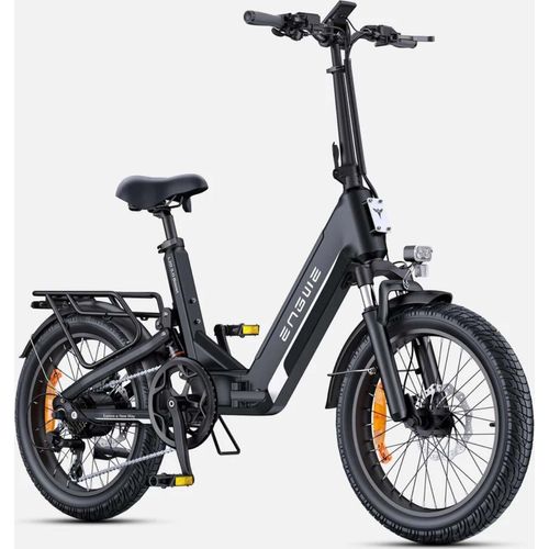 E-Bike ENGWE L20 3.0 BOOST - Motor 250W Akku 48V13.5Ah 20 Zoll R?der TUV Hydraulische Scheibenbremsen - Schwarz