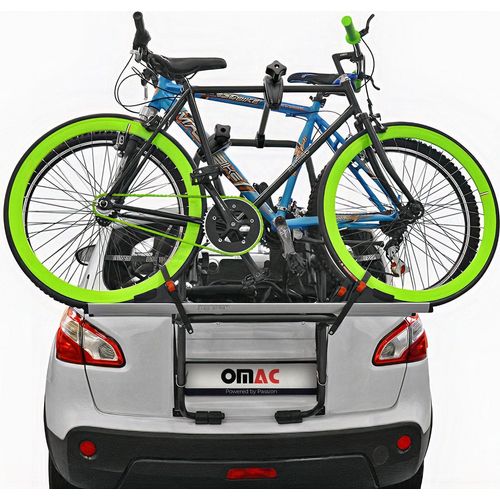 Menabo Fahrradträger 2 Fahrräder für Toyota Verso 2009-2018 Alu Silber Schwarz