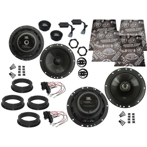 JBL Lautsprecher für VW Golf 7 Bj 13-20 Tür Vorne hinten Dämmmatte 1200 Watt
