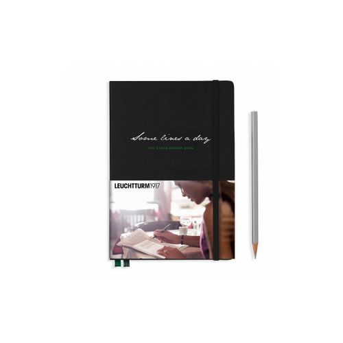Notizbuch »Leuchtturm Some lines a day Medium 5-Jahre, A5«