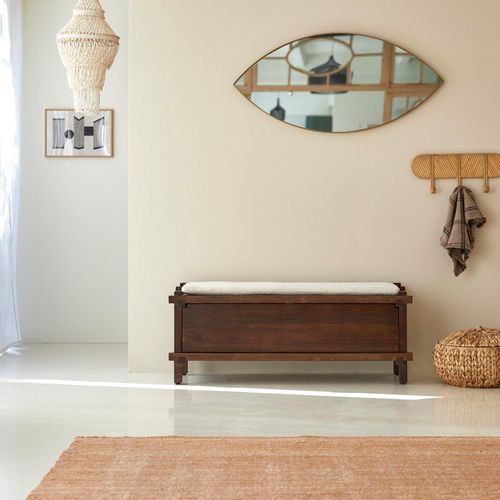 Schuhschrank Arko aus massivem Mangoholz 120 cm