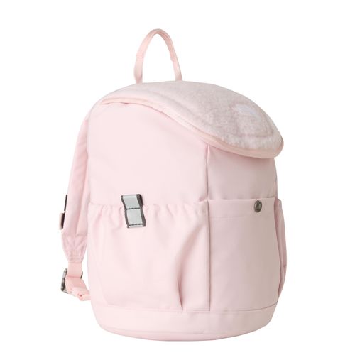 Rucksack THE NORTH FACE "Y MINI EXPLORER", pale blossom, tnf weiß, Rucksäcke, B/H/T: 22,5cm x 30,2cm x 14,0cm, Obermaterial: 100% Polyester, 10 Liter Volumen, B:22,5cm H:30,2cm T:14,0cm
