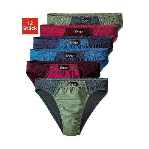 Slip LE JOGGER, Herren, Gr. 5, bunt, Jersey, Obermaterial: 100% Baumwolle, colorblocking, eng, Unterhosen, im Sparpack