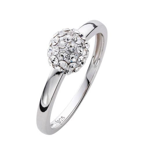 Silberring LADY Gr. 20, silber (silber 925), Fingerringe, Damen, 20, Silber 925 (Sterlingsilber)