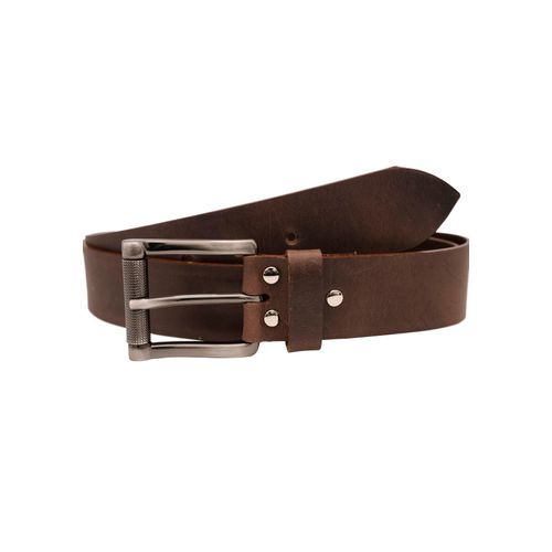Ledergürtel ANNAMATONI, Damen, Gr. 100, braun, Rindsleder, unifarben, modisch, Gürtel