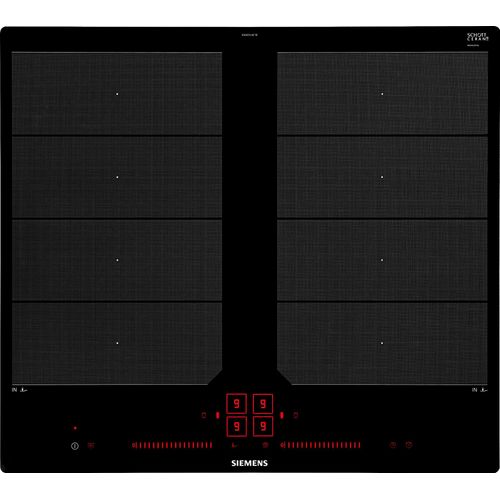 SIEMENS Flex-Induktions-Kochfeld, schwarz, B:57,2cm H:5,6cm T:51,2cm, Kochfelder, mit powerMove Plus