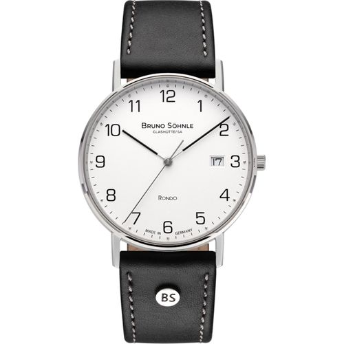 BRUNO SÖHNLE Herrenuhr Rondo Schwarz 17-13105-221