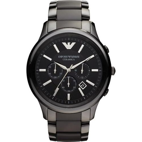 Emporio Armani Herren Uhr Schwarz