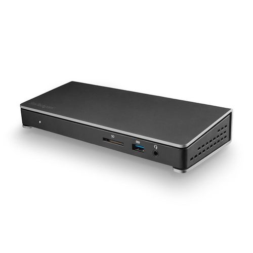 StarTech.com Thunderbolt 3 Dock - Dual Monitor 4K 60Hz TB3 Laptop Dockingstation mit DisplayPort - 85W PD - 6-Port USB 3.0 Hub, SD 4.0, GbE, Audio - Windows & Mac
