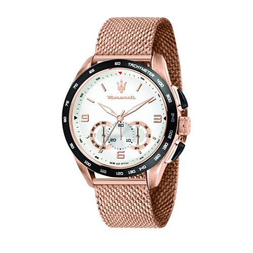 MASERATI Quarzuhr QUARZ 100% Edelstahl rosegold