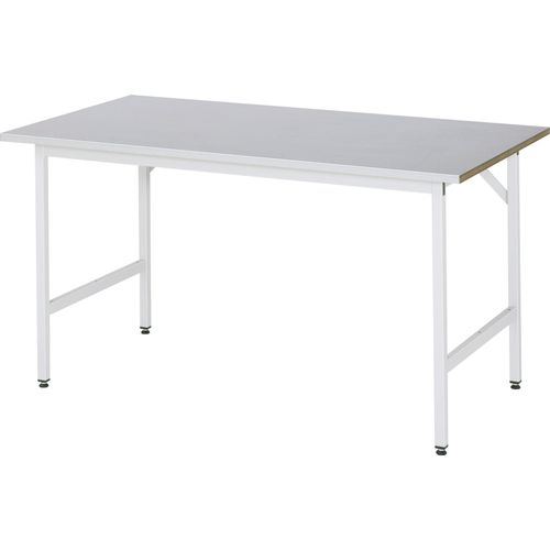 Rau Arbeitstisch Stahl BxTxH 1500x800x800-850mm