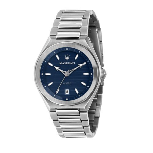 MASERATI Quarzuhr QUARZ 100% Edelstahl silber