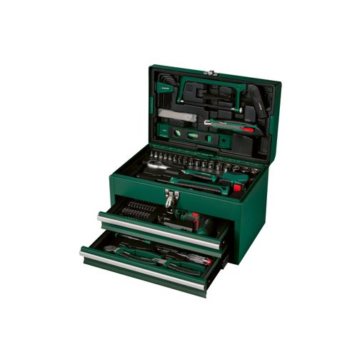 PARKSIDE® Werkzeugkoffer mit Akkuschrauber »PWBM A1«, 92-teilig