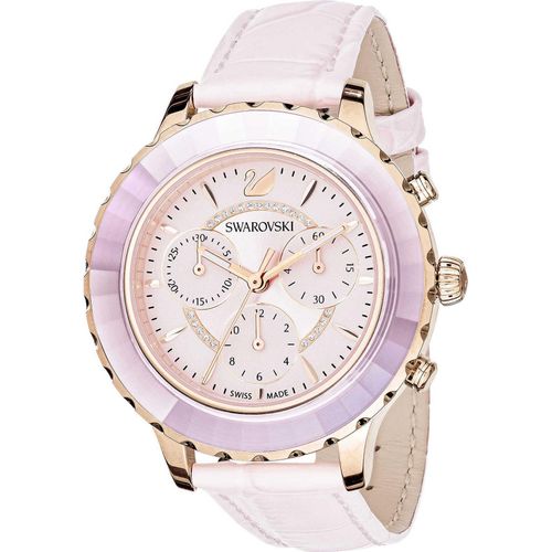 Swarovski Damen Armbanduhr Chronograph Octea Lux Chrono Rosa 5452501