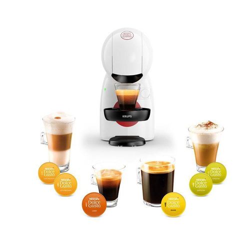 KRUPS Nescafé Dolce Gusto Piccolo XS Kapselkaffeemaschine – weiß KP1A01