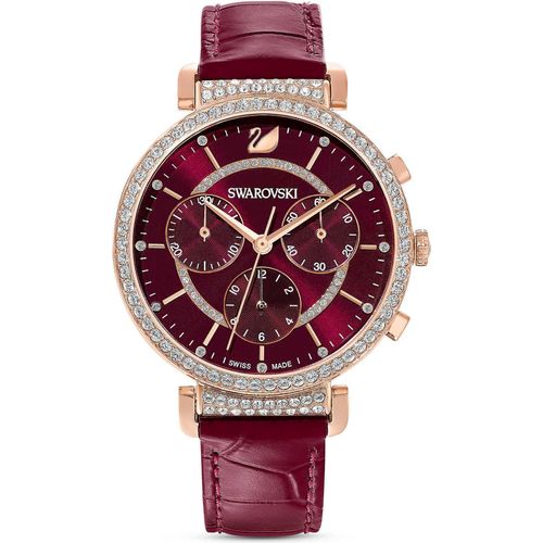 Swarovski Damen Chronograph Armbanduhr Rot - Artikelnummer 5580345