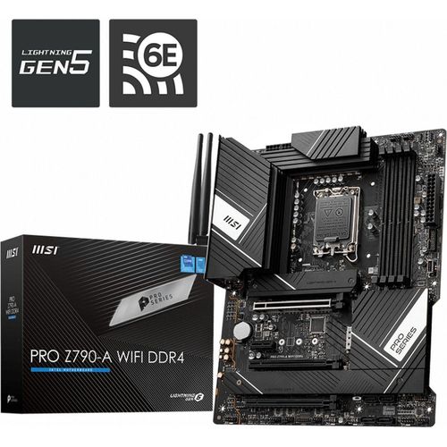 MSI PRO Z790-A WIFI DDR4 Motherboard Intel Z790 LGA 1700 ATX