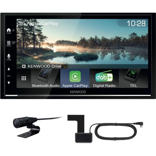 KENWOOD DMX7722DABS CarPlay Android Auto kabellos Digitalradio inkl. Antenne