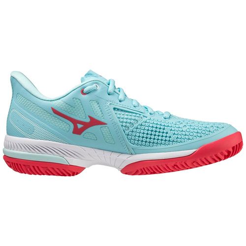 Mizuno Tennisschuh Padelschuh Wave Exceed Tour 5 CC Damen Blau