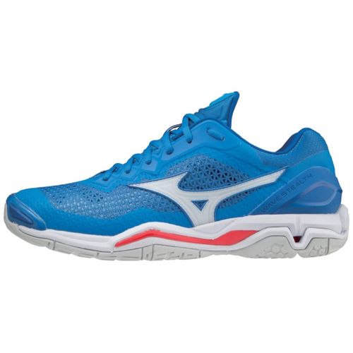 Mizuno Wave Stealth v / französisch Blau / Weiß / Zündung Rot / 36.5 / 4.0
