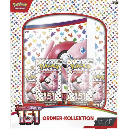 Pokemon Ordner-Kollektion Karmesin & Purpur – 151