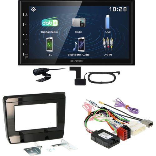 Kenwood DMX129DAB DAB+ Bluetooth USB Einbauset für Isuzu D-Max 3 ab 2020