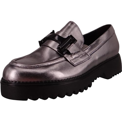 Gabor Damen Loafer/Slipper Silber Größe:41/2